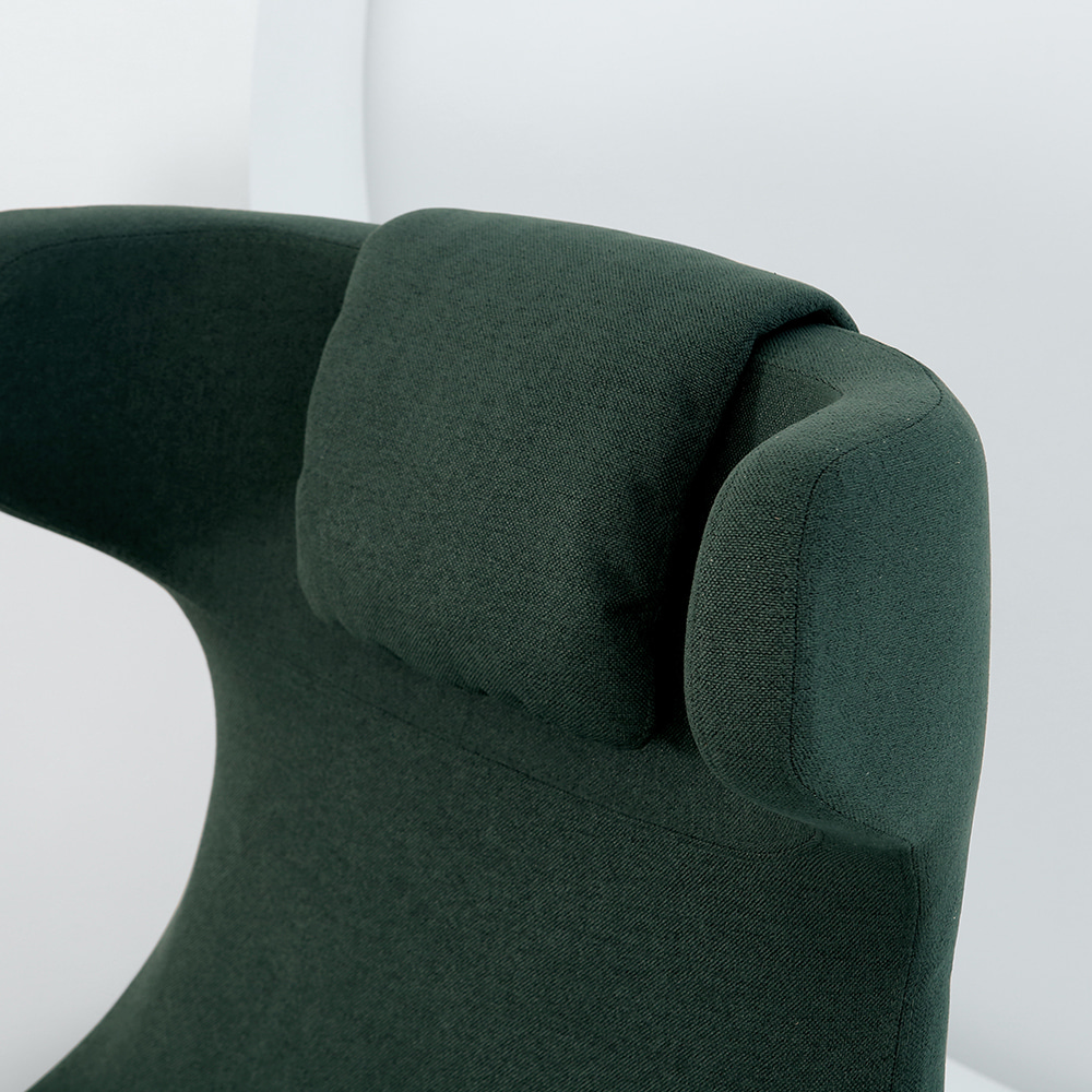 루이스 싱글 소파. Louis single sofa (그린)