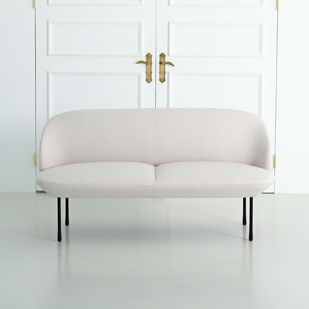 리파 2인 소파. Lipa 2 seater sofa (크림)