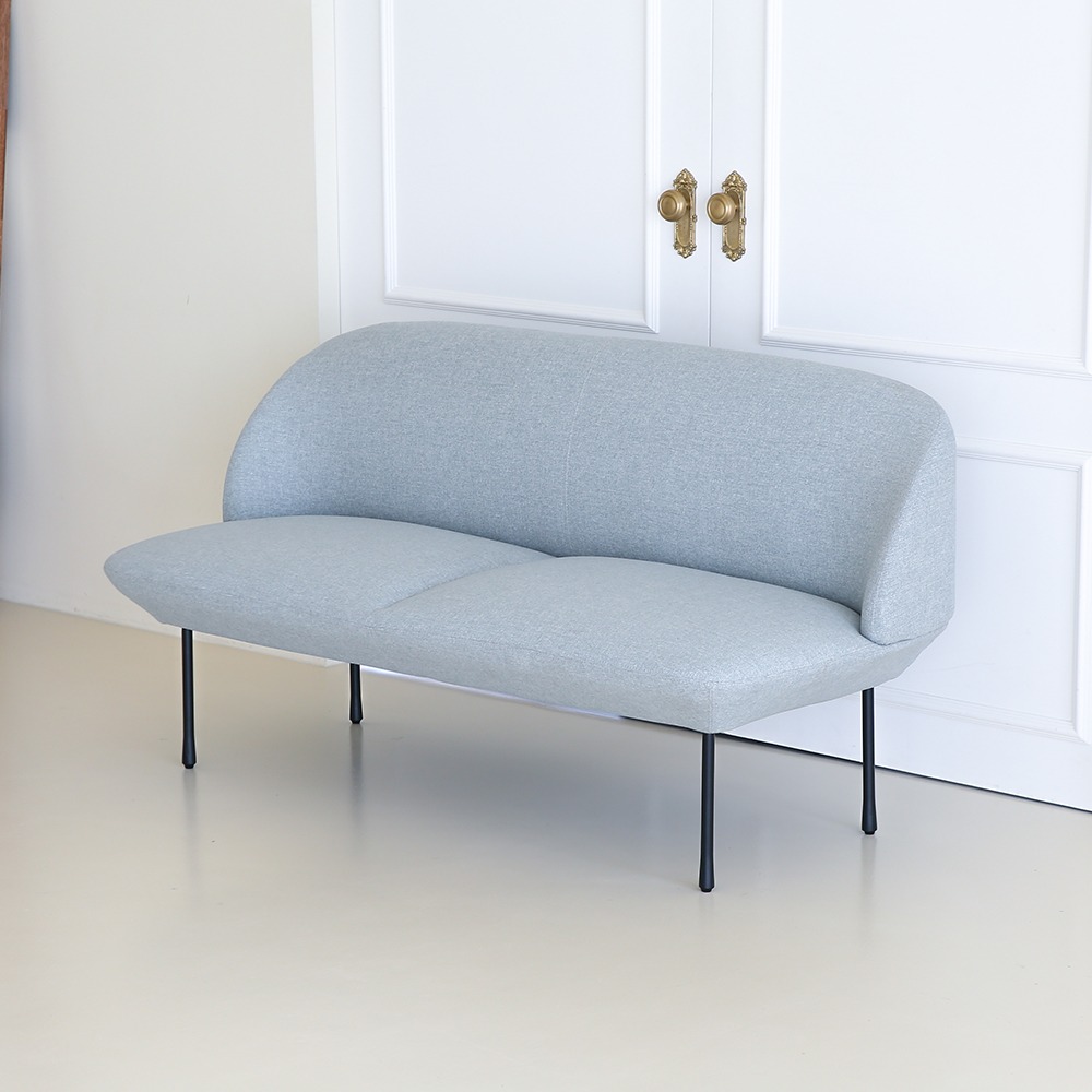리파 2인 소파. Lipa 2 seater sofa (라이트블루)