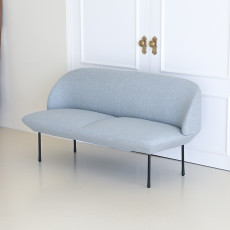 리파 2인 소파. Lipa 2 seater sofa (라이트블루)