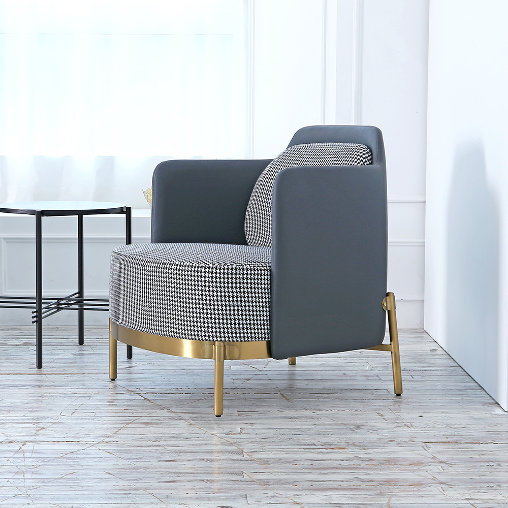 루키 소파 2. Rookie sofa 2 (체크블랙)