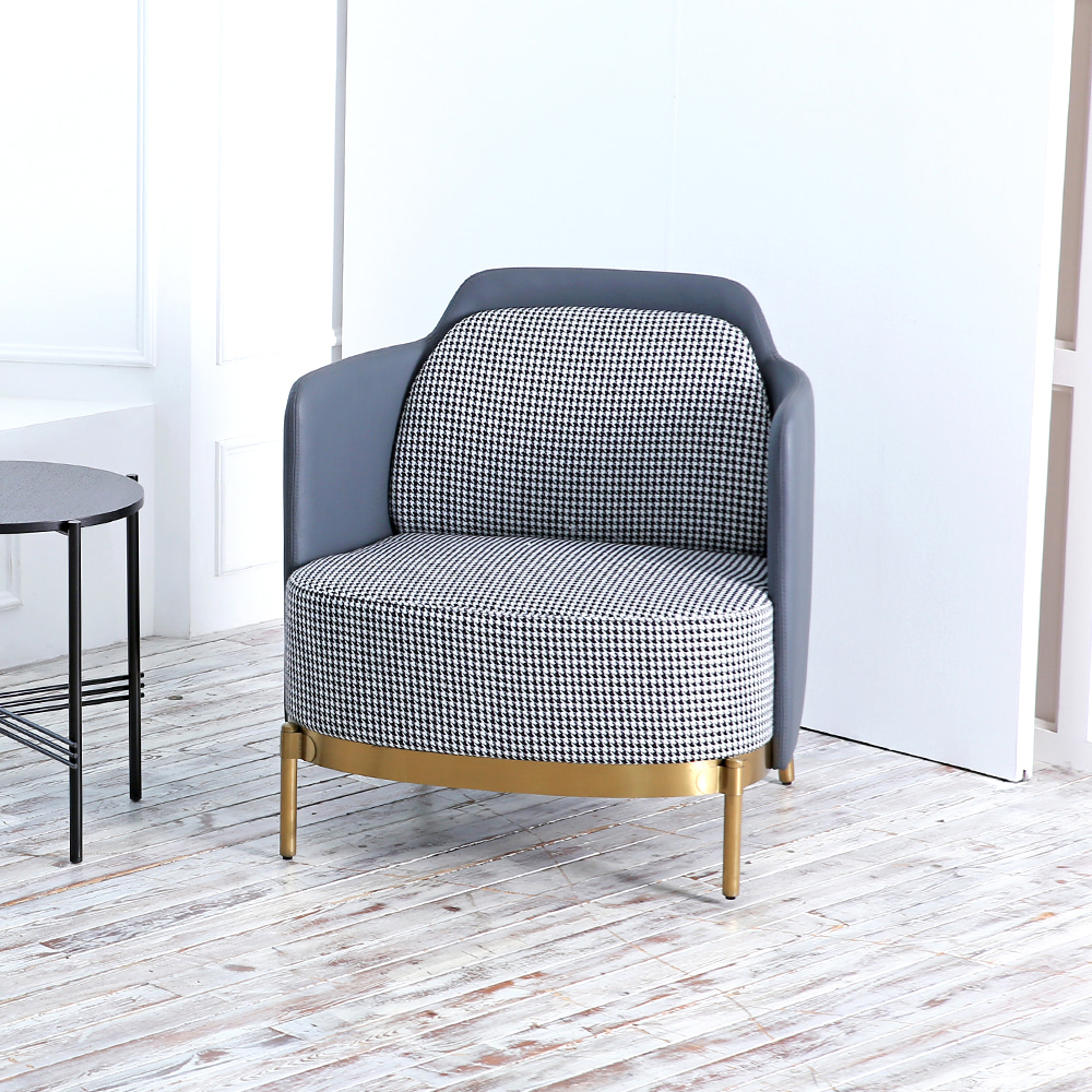 루키 소파 2. Rookie sofa 2 (체크블랙)