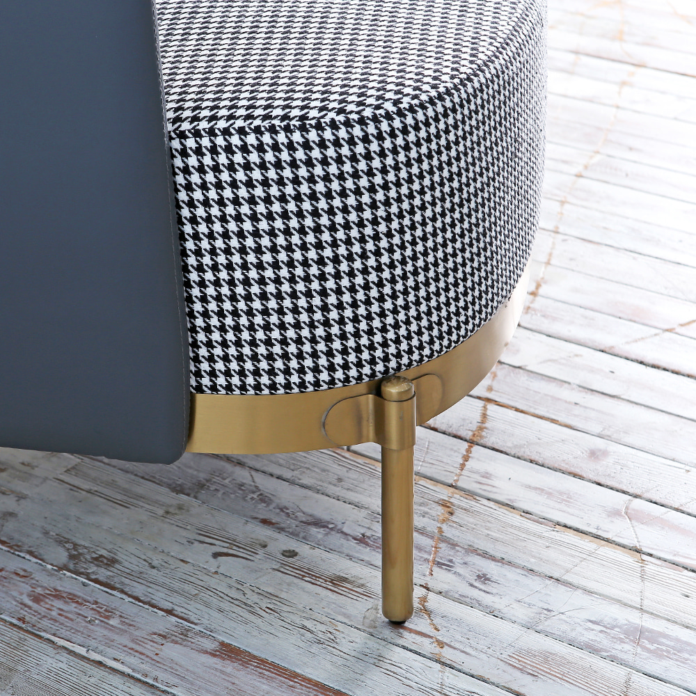 루키 소파 2. Rookie sofa 2 (체크블랙)