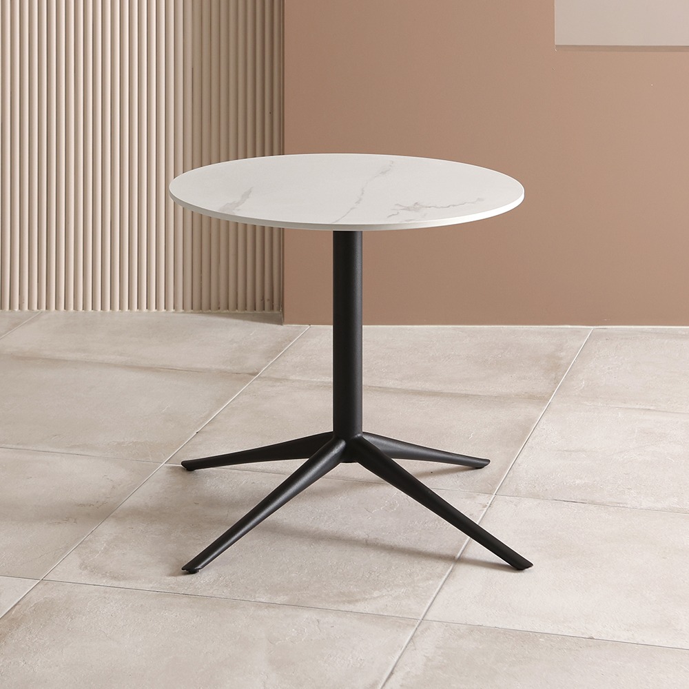 브릿지 사이드 테이블. Bridge sdie table (화이트세라믹)