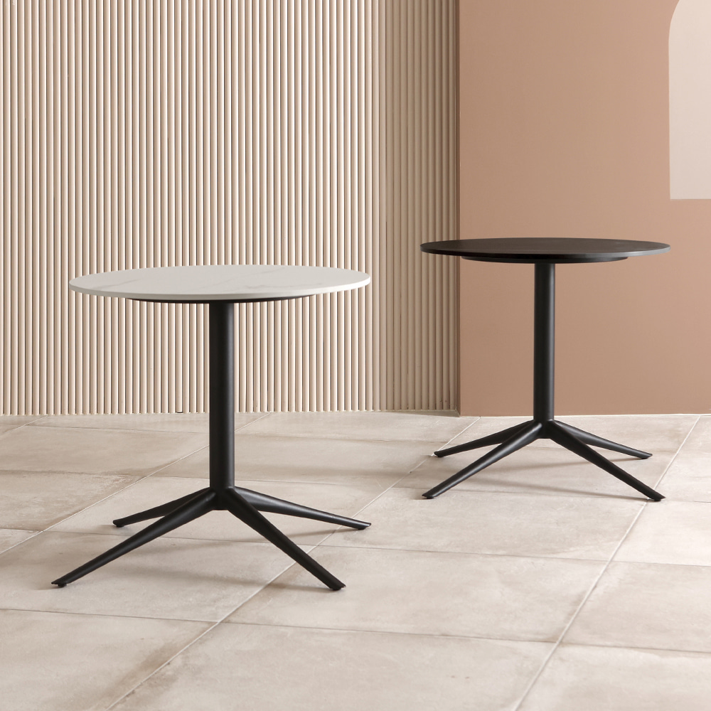 브릿지 사이드 테이블. Bridge sdie table (블랙세라믹)