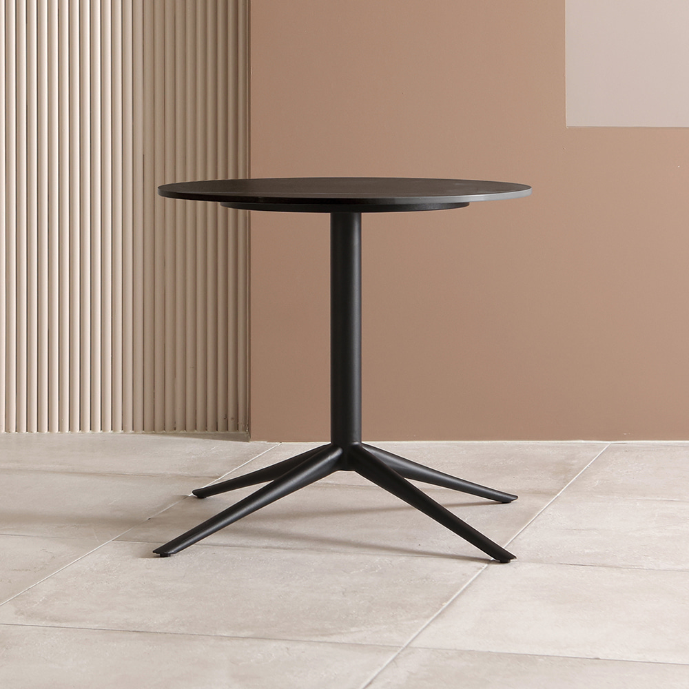 브릿지 사이드 테이블. Bridge sdie table (블랙세라믹)