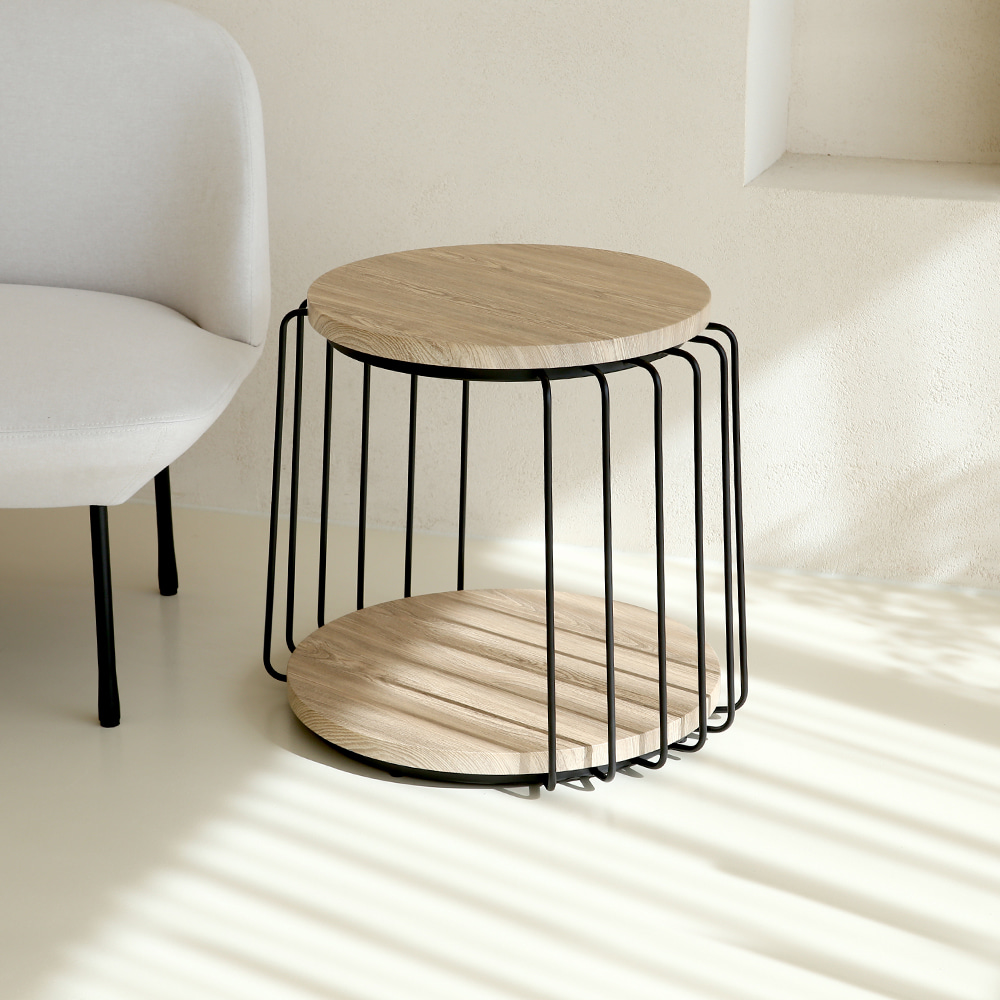 위드 사이드 테이블. Weed side table (오크)