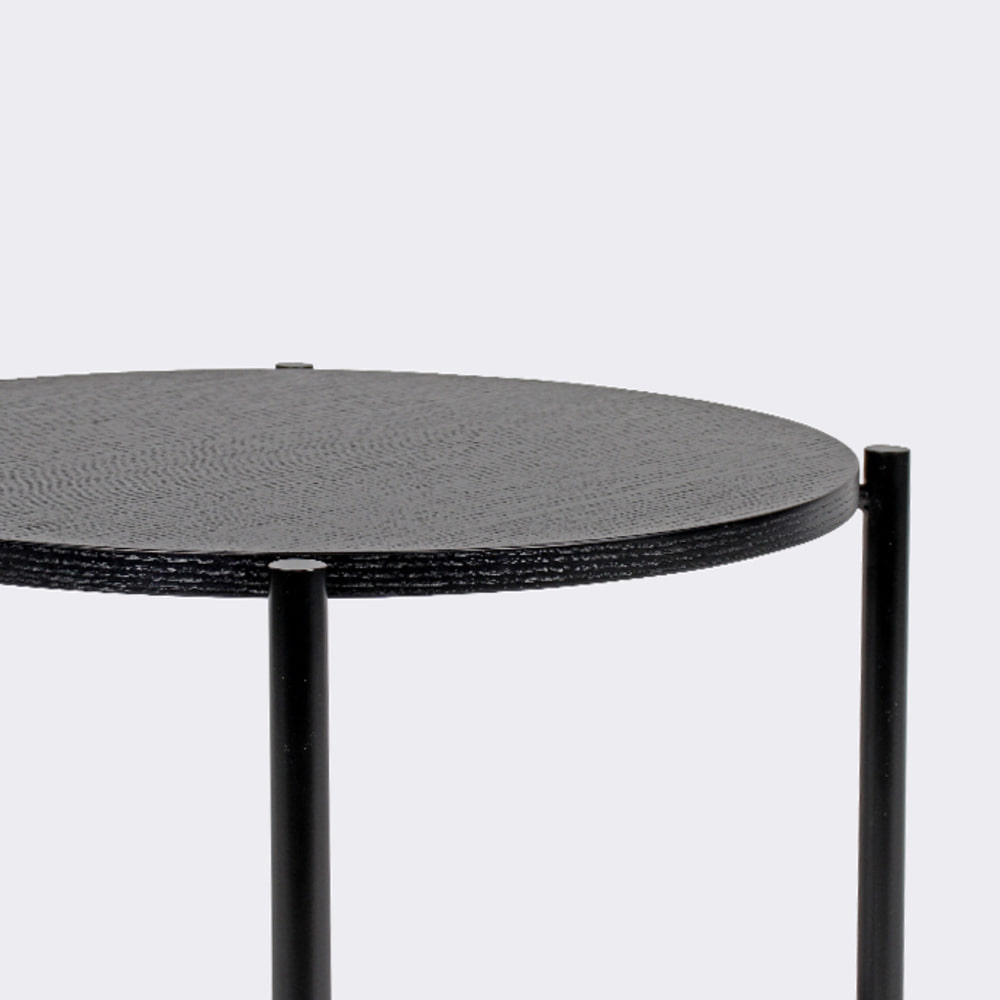 빌 사이드 테이블. Bill side table (블랙)