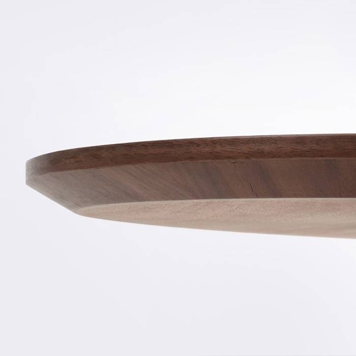 코운 라운드 테이블. Coon round table (월넛-블랙)