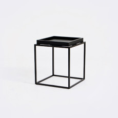 트레이 사이드 테이블. Tray side table (블랙)