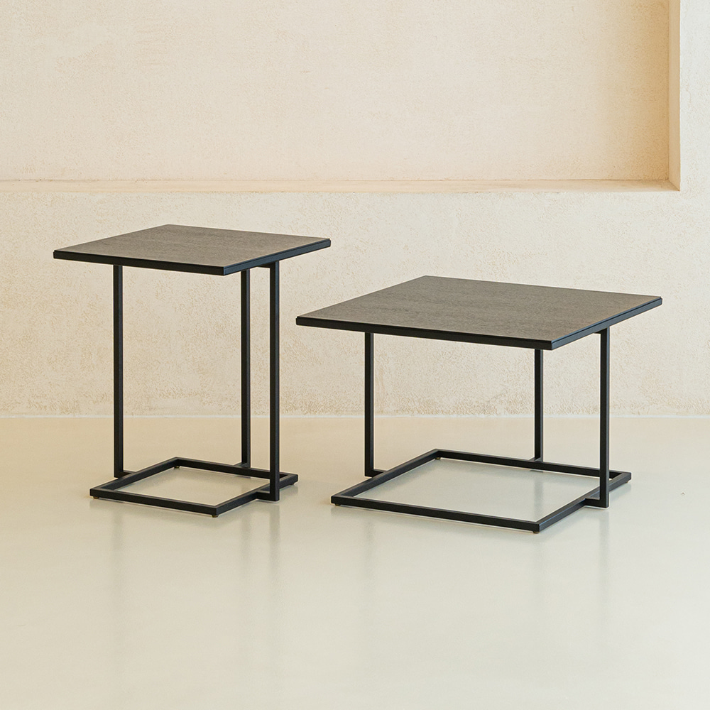 포워블 소파 테이블. Foable Sofa Table (블랙)