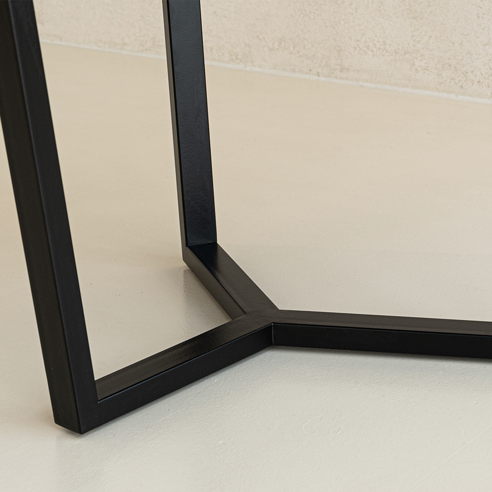 맨션 소파 테이블. Mansion Sofa Table (블랙)