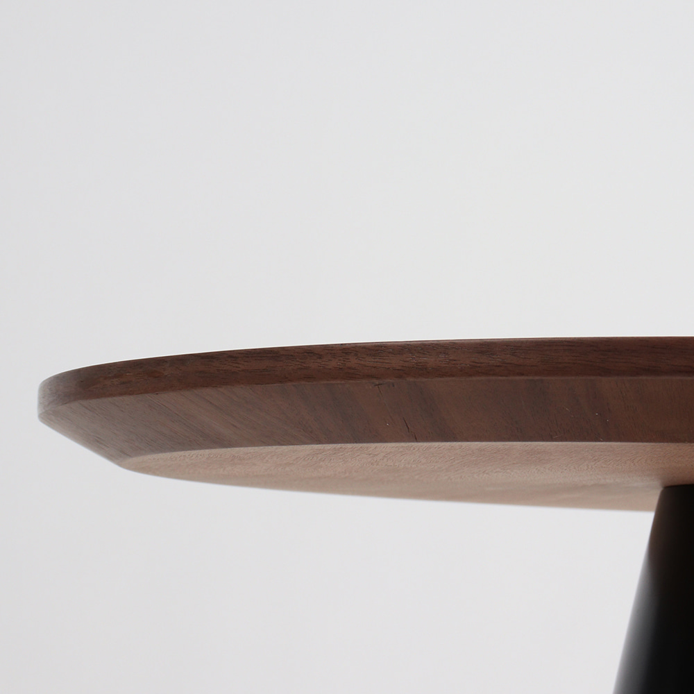 코운 소파 테이블. Coon sofa table (월넛-블랙)