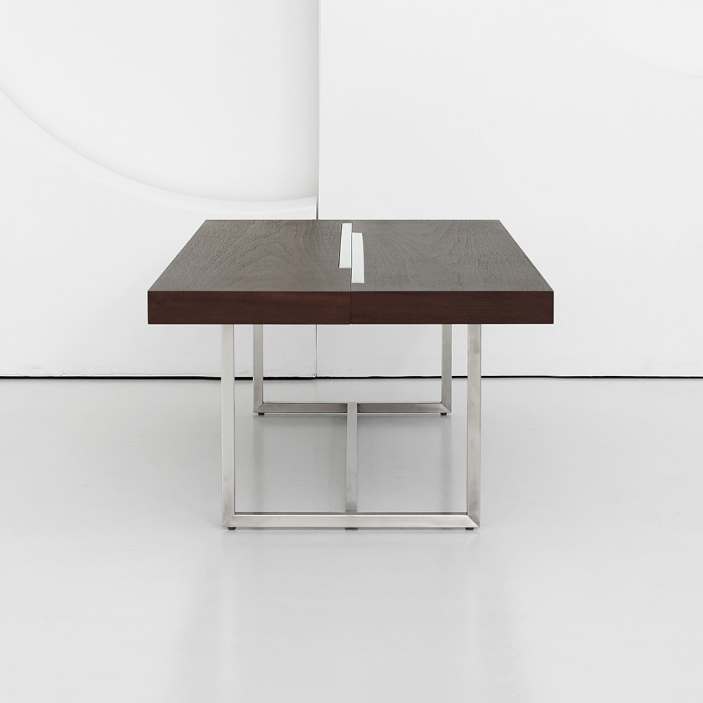 스테레오 소파 테이블. Stereo sofa table (월넛)