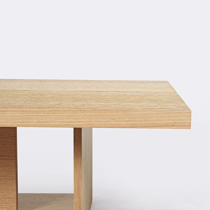 모노 소파 테이블. Mono sofa table (내츄럴)