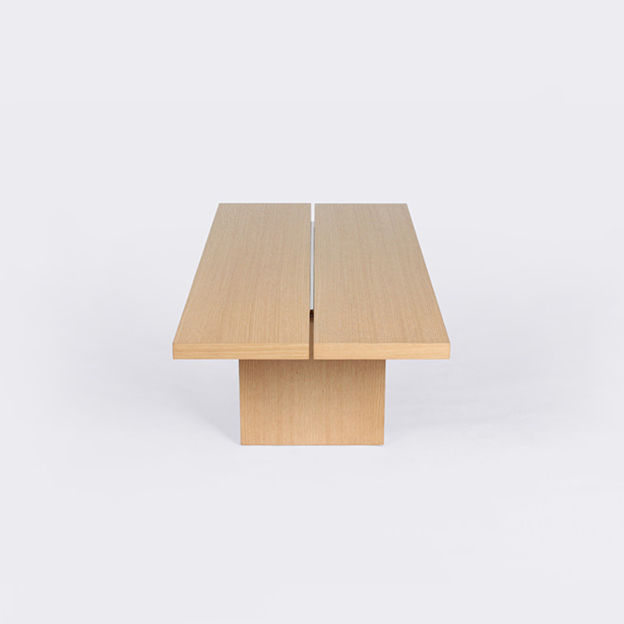 모노 소파 테이블. Mono sofa table (내츄럴)