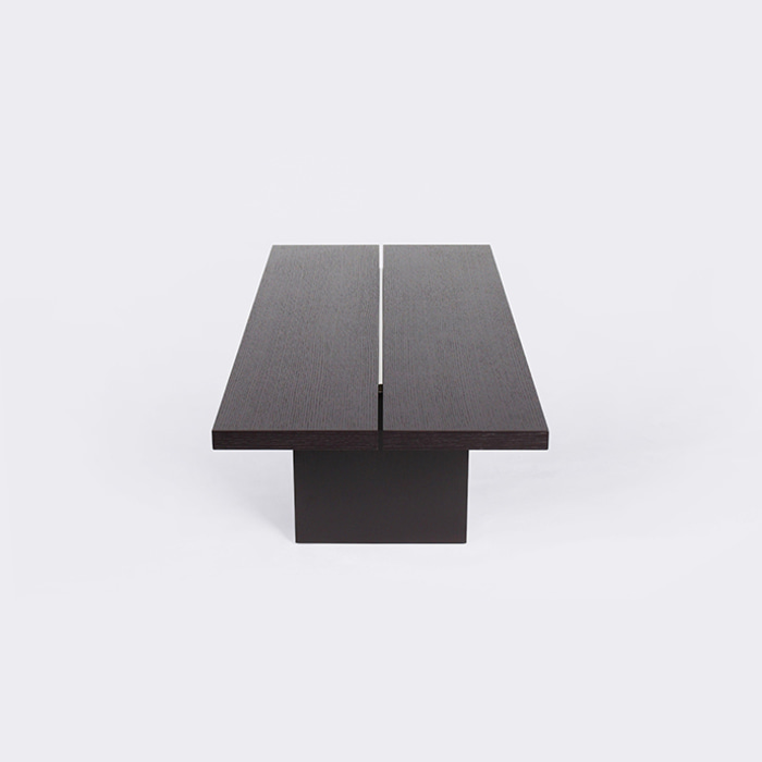모노 소파 테이블. Mono sofa table (웬지)