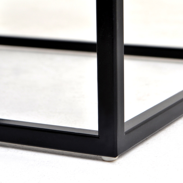 트레이 소파 테이블. Tray sofa table (블랙)