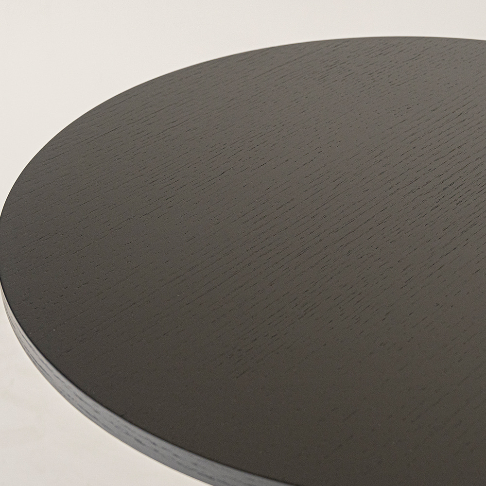 포더 스몰 다이닝 테이블. For the small dining table (블랙)