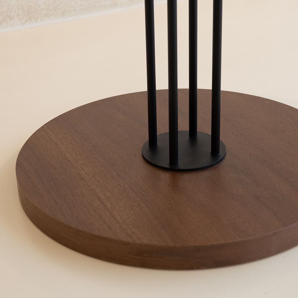 룽고 로우 사이드 테이블. Lungo Low Side Table (월넛)