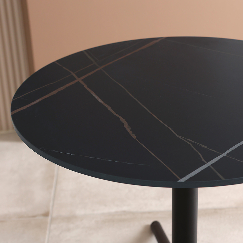 브릿지 사이드 테이블. Bridge sdie table (블랙세라믹)