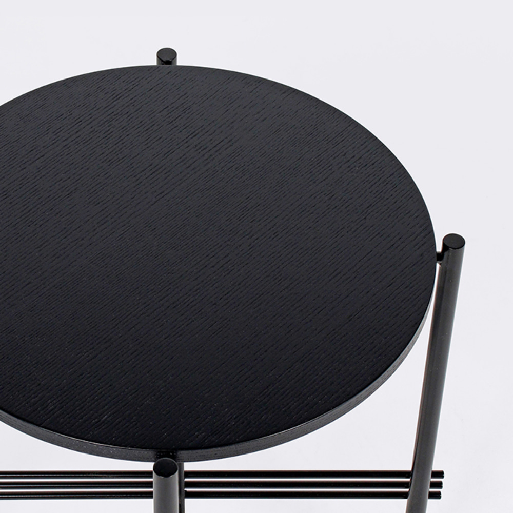 빌 사이드 테이블. Bill side table (블랙)