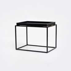 트레이 사이드 테이블. Tray side table (블랙)