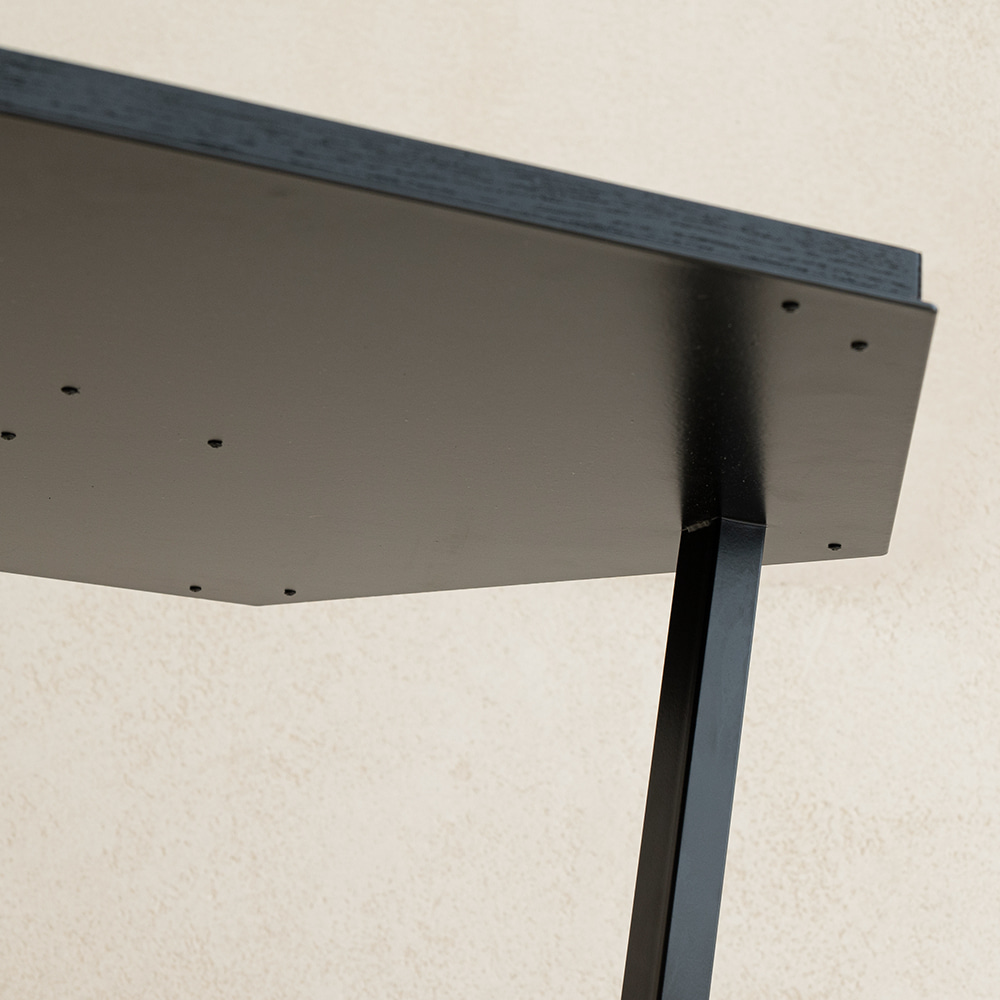 맨션 소파 테이블. Mansion Sofa Table (블랙)