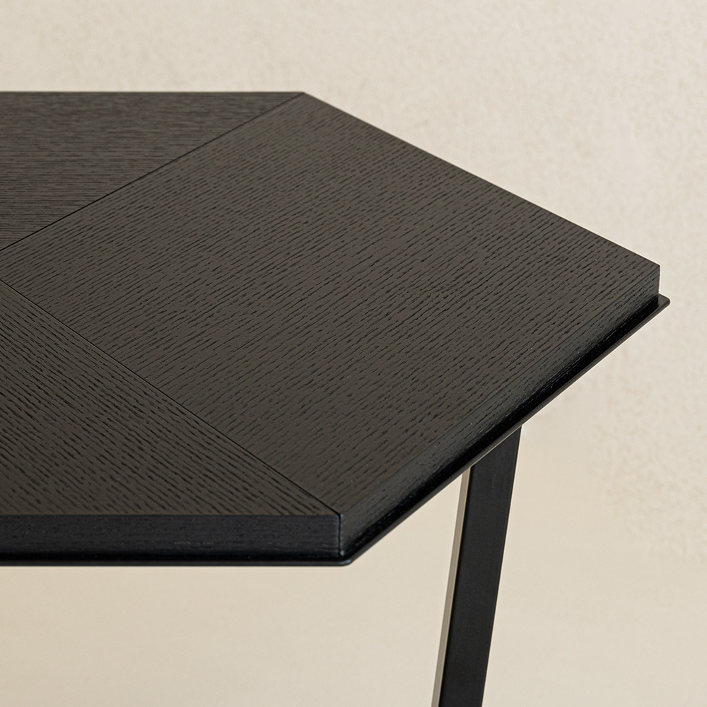 맨션 소파 테이블. Mansion Sofa Table (블랙)