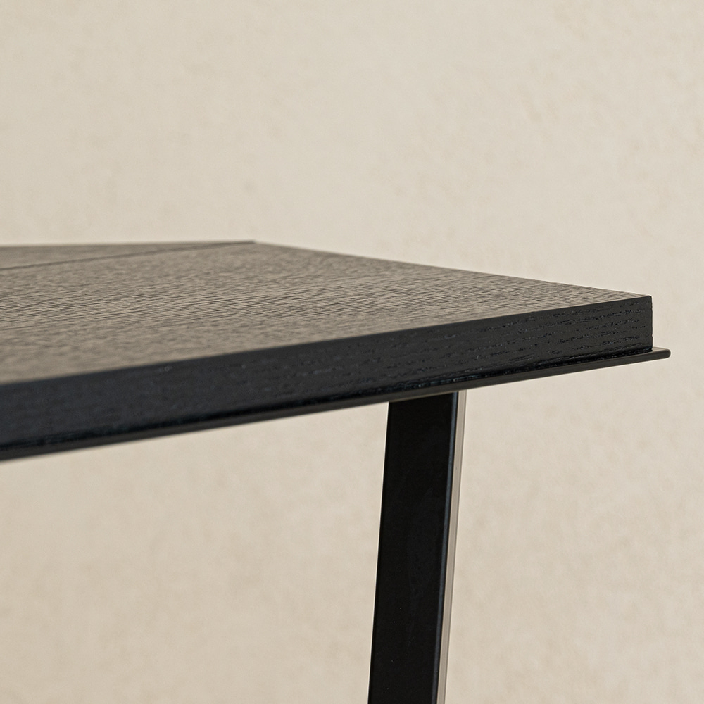 맨션 소파 테이블. Mansion Sofa Table (블랙)