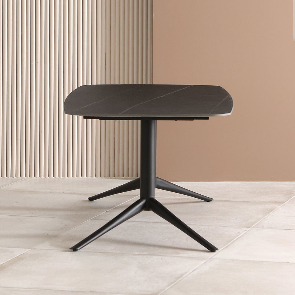 브릿지 소파 테이블. Bridge sofa table (블랙세라믹)