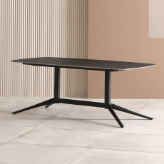 브릿지 소파 테이블. Bridge sofa table (블랙세라믹)