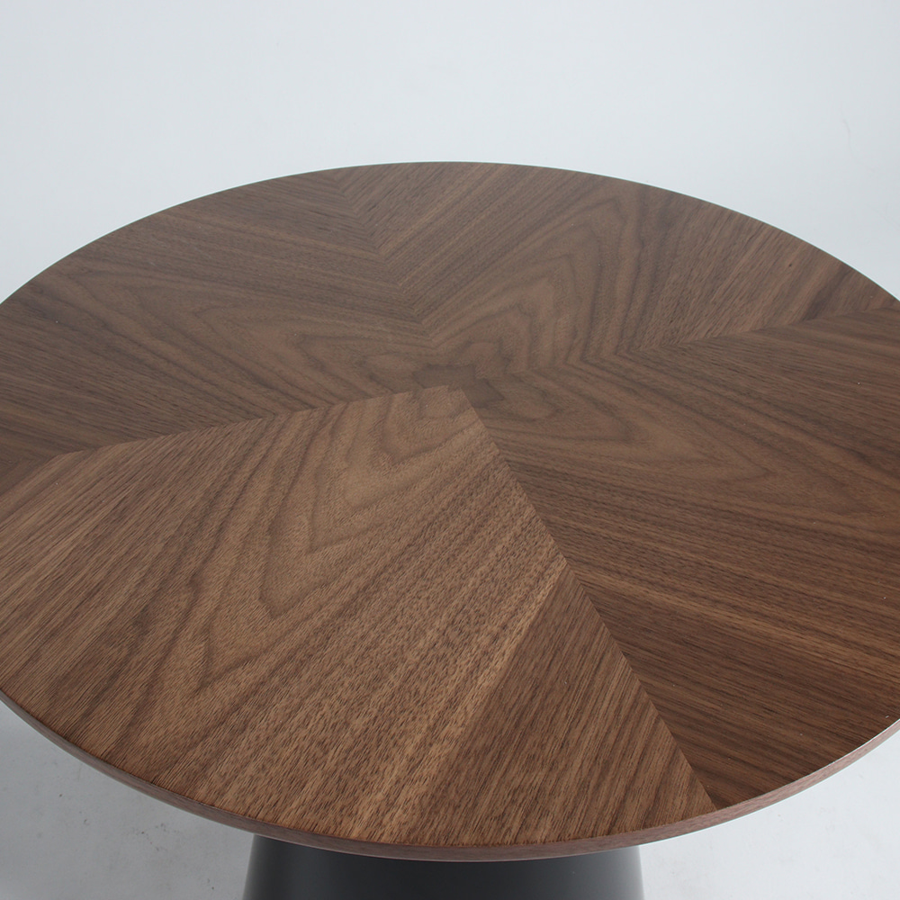 코운 소파 테이블. Coon sofa table (월넛-블랙)