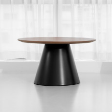 코운 소파 테이블. Coon sofa table (월넛-블랙)