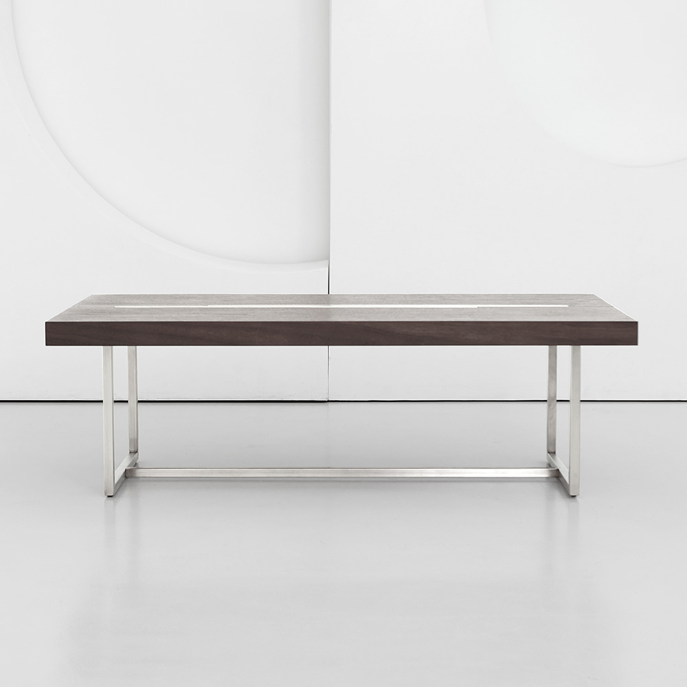 스테레오 소파 테이블. Stereo sofa table (월넛)