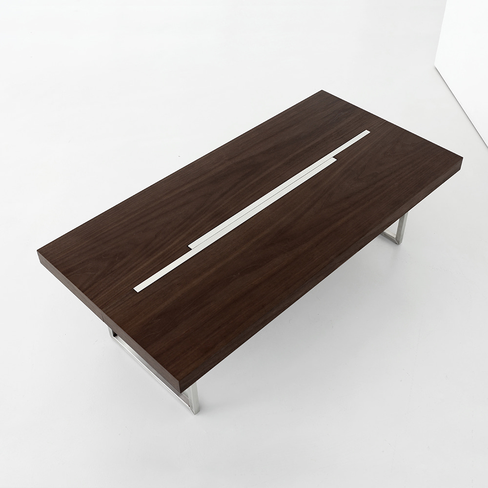 스테레오 소파 테이블. Stereo sofa table (월넛)