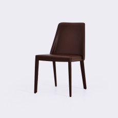 포플 체어. Fople chair (브라운)