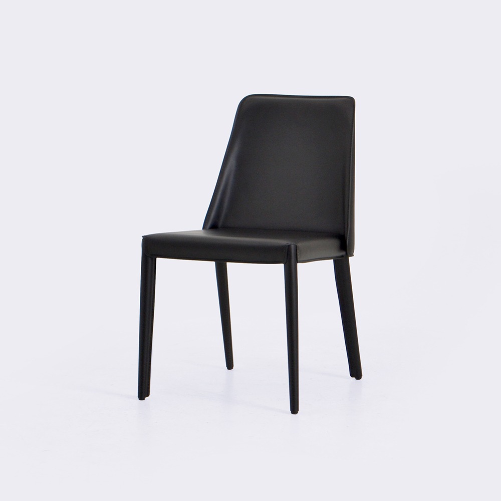 포플 체어. Fople chair (블랙)