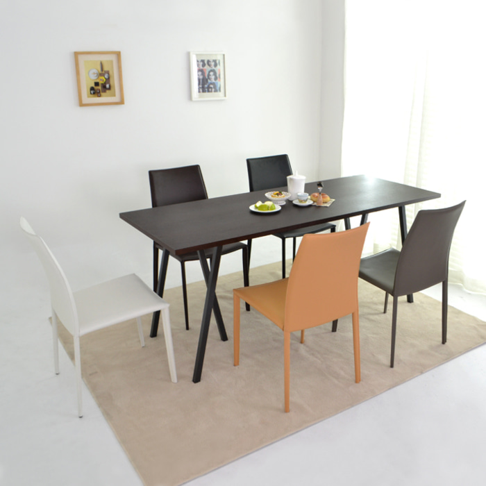 포룬 체어. Forun chair (다크브라운)