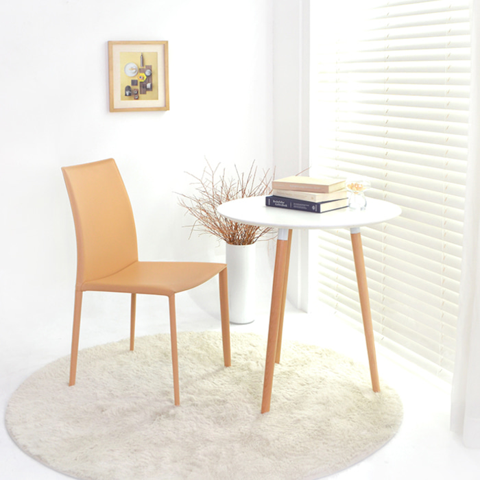 포룬 체어. Forun chair (크림오렌지)