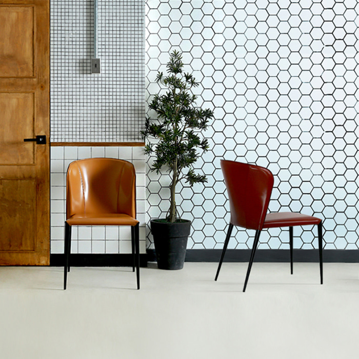 샤룬 체어. Syarun chair (머스타드)