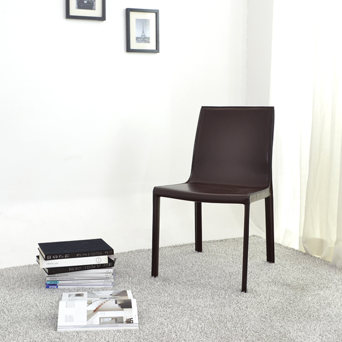 마룬 체어. Maroon chair (다크브라운)