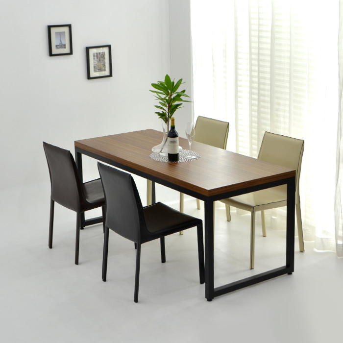 마룬 체어. Maroon chair (다크브라운)