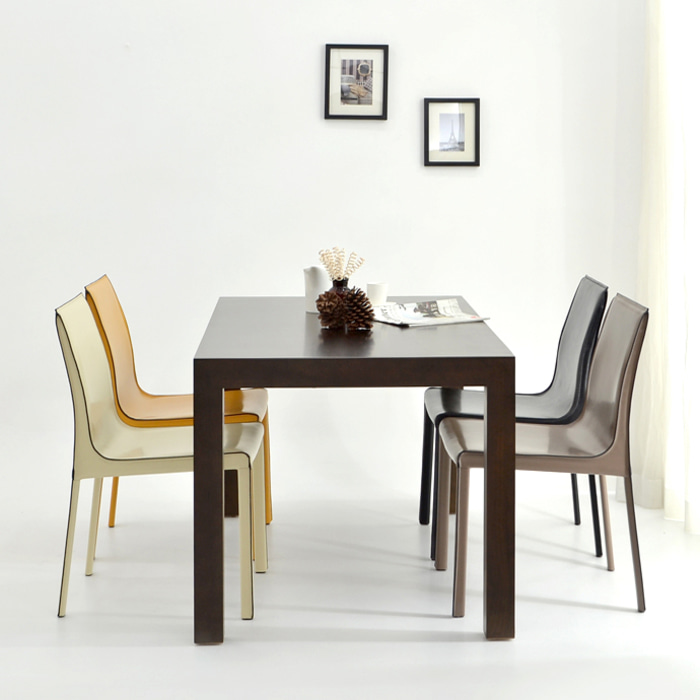 마룬 체어. Maroon chair (옐로우)