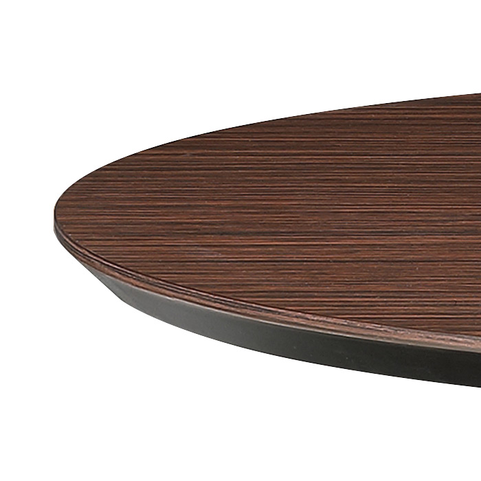 흑단/티크 원형 탁자