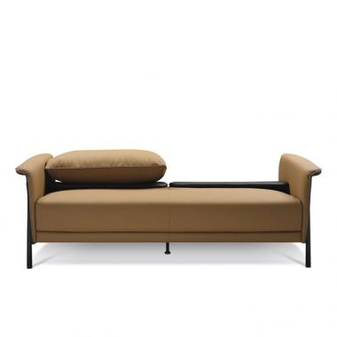 라페 인조가죽 소파(브라운)