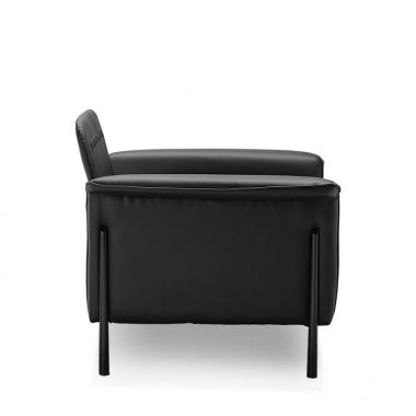 라페 인조가죽 소파(블랙)