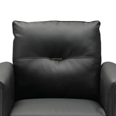 라페 인조가죽 소파(블랙)