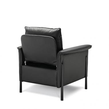 라페 인조가죽 소파(블랙)