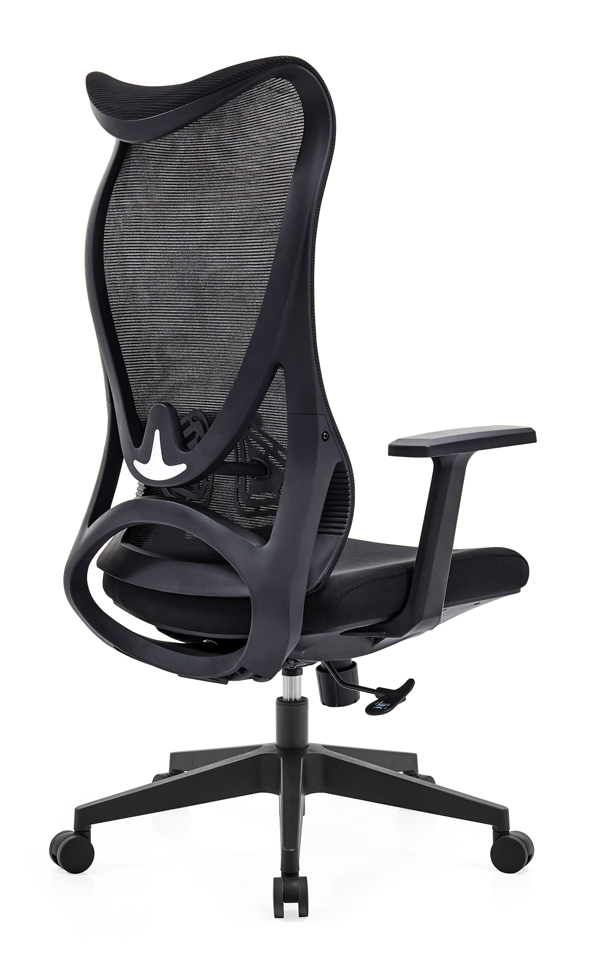 커브 블랙 매쉬의자(대)